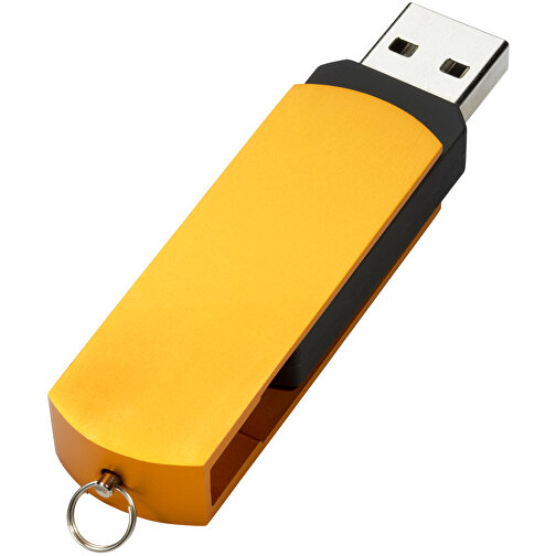 USB-Stick COVER 3.0 32GB , Promo Effects MB , gold MB , 32 GB , Kunststoff/Aluminium MB , 10 - 45 MB/s MB , 5,40cm x 0,85cm x 1,70cm (Länge x Höhe x Breite), Bild 3