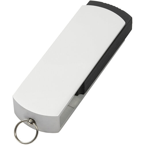 USB-Stick COVER 3.0 16GB , Promo Effects MB , silber / schwarz MB , 16 GB , Kunststoff/Aluminium MB , 10 - 45 MB/s MB , 5,40cm x 0,85cm x 1,70cm (Länge x Höhe x Breite), Bild 2