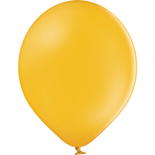 Luftballon 90-100cm Umfang , ocker, Naturlatex, 30,00cm x 32,00cm x 30,00cm (Länge x Höhe x Breite), Bild 1