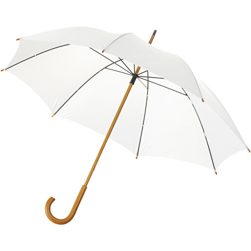 Jova 23' paraply med træskaft og -håndtag, Billede 1