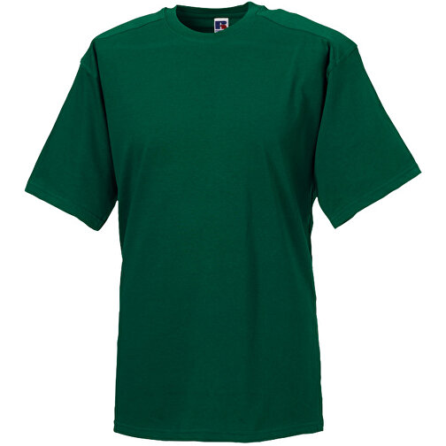 Workwear T-Shirt , Russell, flaschengrün, 100% Baumwolle, XL, , Bild 1
