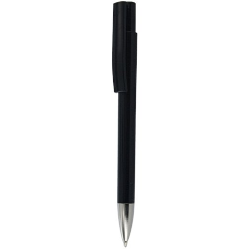 Kugelschreiber STRATOS , Ritter-Pen, schwarz, ABS-Kunststoff, 14,50cm (Länge), Bild 1