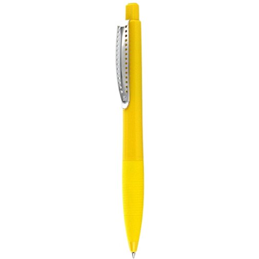 Kugelschreiber CLUB , Ritter-Pen, zitronen-gelb, ABS-Kunststoff, 14,20cm (Länge), Bild 1