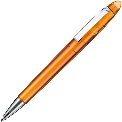 Kugelschreiber HAVANA TRANSPARENT , Ritter-Pen, flamingo, ABS, Metall, 14,30cm (Länge), Bild 2