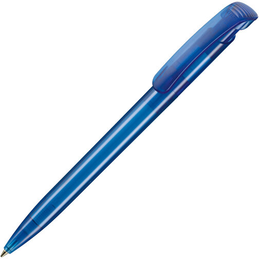 Kugelschreiber CLEAR TRANSPARENT , Ritter-Pen, royal-blau, ABS-Kunststoff, 14,80cm (Länge), Bild 2