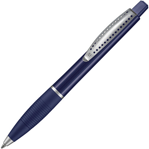 Kugelschreiber Club SI , Ritter-Pen, azur-blau, ABS-Kunststoff, 14,20cm (Länge), Bild 2