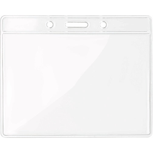 Badgy , transparent, PVC, 10,00cm x 8,00cm (Länge x Breite), Bild 1