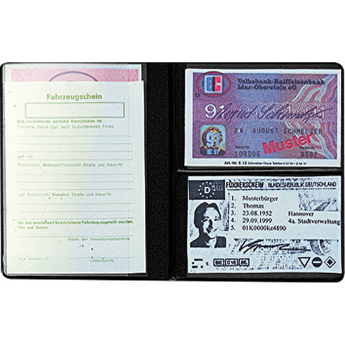 CreativDesign Identitetskort Pocket 'Euro' Constant Foil svart, Bild 2
