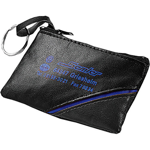 CreativDesign Key Bag 'CD' negro/azul, Imagen 1