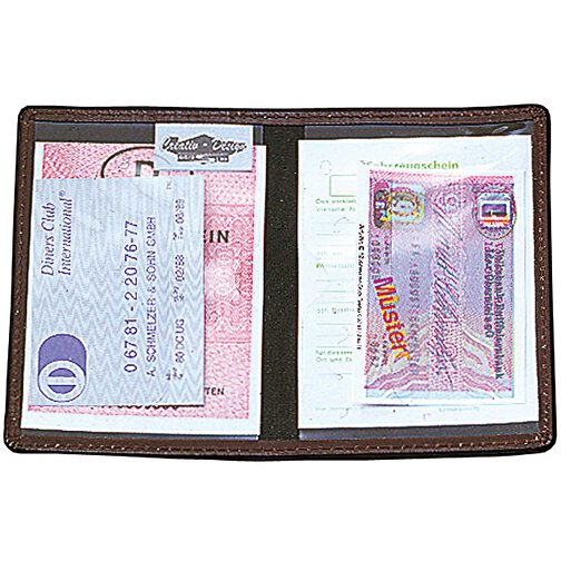 CreativDesign Identity Card Bag 'LeatherFabricBent' czarny, Obraz 2