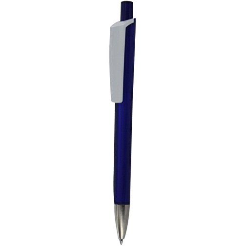 Kugelschreiber Tri-Star Transparent S , Ritter-Pen, ocean-blau, ABS-Kunststoff, 14,00cm (Länge), Bild 1