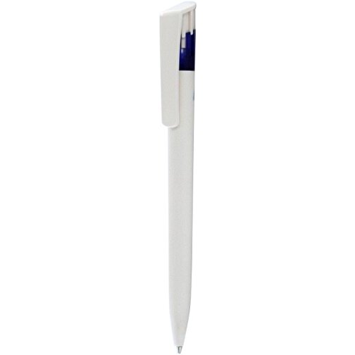 Kugelschreiber BIO-STAR , Ritter-Pen, ocean-blau, Cellulose-Kunststoff, ABS, 14,70cm (Länge), Bild 1