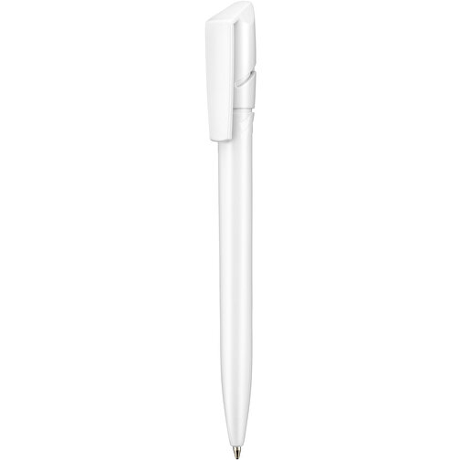 Kugelschreiber TWISTER , Ritter-Pen, weiss, ABS-Kunststoff, 14,50cm (Länge), Bild 1