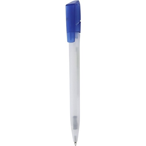 Kugelschreiber TWISTER FROZEN , Ritter-Pen, wasserfall-blau/weiss, ABS-Kunststoff, 14,50cm (Länge), Bild 1