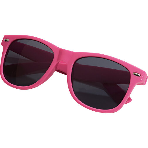 Sonnenbrille STYLISH , rosa, Kunststoff / Polyacryl, 1,00cm (Länge), Bild 1