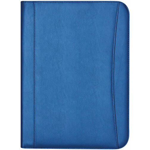 Portfolio GENTLE , blau, PU / PVC, 34,50cm x 3,00cm x 26,00cm (Länge x Höhe x Breite), Bild 4