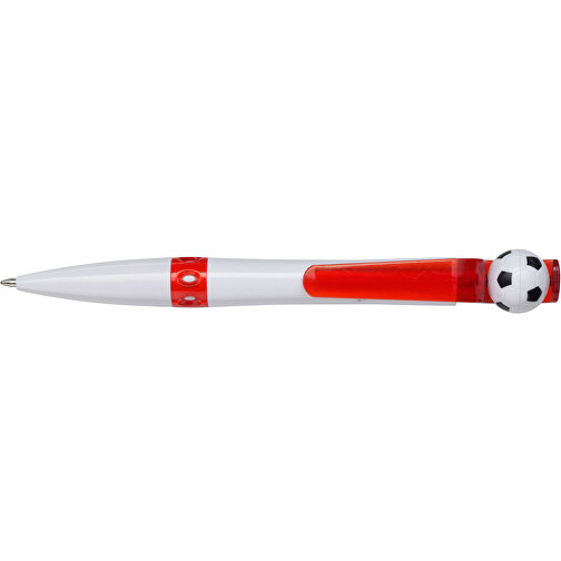 Kugelschreiber Aus Kunststoff Prem , rot, Plastik, , Bild 3