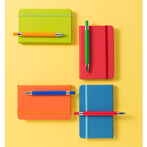 Kugelschreiber Aus Kunststoff Jarod , gelb, Plastik, Metall, , Bild 4