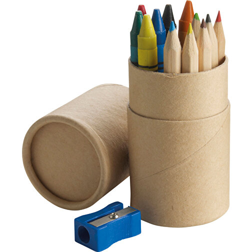 Set 6 matite e 6 pastelli, Immagine 1
