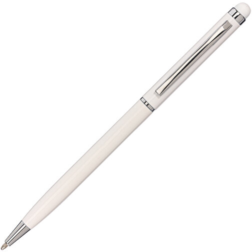 Kugelschreiber SMART TOUCH COLOUR , weiss, Aluminium, 13,60cm (Länge), Bild 2