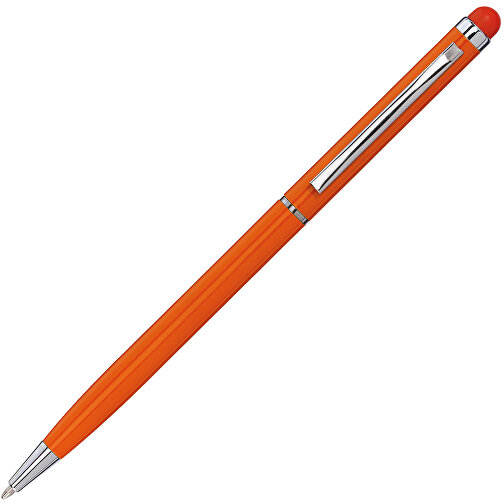 Kugelschreiber SMART TOUCH COLOUR , orange, Aluminium, 13,60cm (Länge), Bild 2