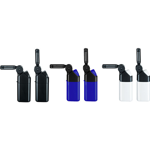 TOM® BB-580 03 Mini-Stabfeuerzeug , Tom, blau, AS/ABS, 1,40cm x 12,10cm x 3,00cm (Länge x Höhe x Breite), Bild 2
