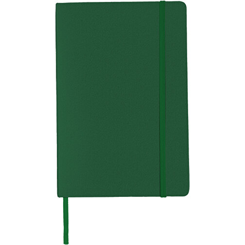 Classic A5 Hard Cover Notizbuch , jagdgrün, Karton, Lederimitat Papier, 21,30cm x 1,50cm x 14,50cm (Länge x Höhe x Breite), Bild 2