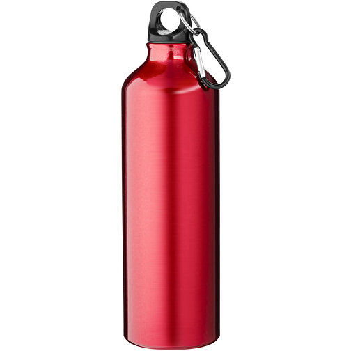 Oregon 770 Ml Aluminium Trinkflasche Mit Karabinerhaken , rot, Aluminium, 25,00cm (Höhe), Bild 1