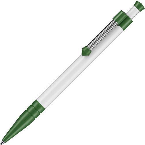 Kugelschreiber SPRING , Ritter-Pen, minz-grün/weiß, ABS-Kunststoff, 14,10cm (Länge), Bild 2