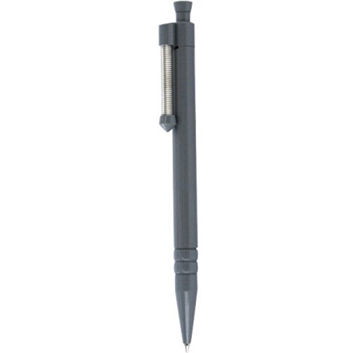 Kugelschreiber SPRING , Ritter-Pen, steingrau, ABS-Kunststoff, 14,10cm (Länge), Bild 1