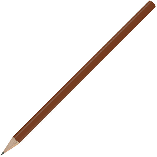Bleistift, Lackiert, Rund , braun, Holz, 17,50cm x 0,70cm x 0,70cm (Länge x Höhe x Breite), Bild 2