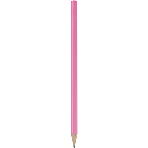 Bleistift, Lackiert, Rund , rosé, Holz, 17,50cm x 0,70cm x 0,70cm (Länge x Höhe x Breite), Bild 1
