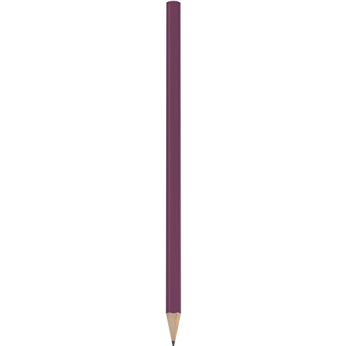 Bleistift, Lackiert, Rund , lila, Holz, 17,50cm x 0,70cm x 0,70cm (Länge x Höhe x Breite), Bild 1