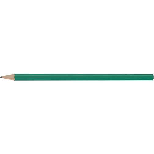 Bleistift, Lackiert, Rund , grün, Holz, 17,50cm x 0,70cm x 0,70cm (Länge x Höhe x Breite), Bild 3
