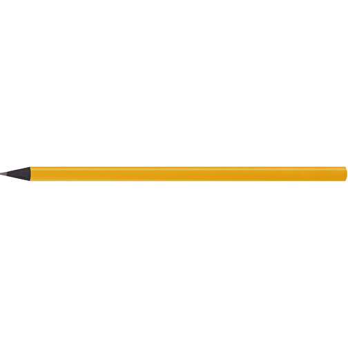 Schwarz Gefärbter Bleistift, Lackiert, Rund , ocker, Holz, 17,50cm x 0,70cm x 0,70cm (Länge x Höhe x Breite), Bild 3