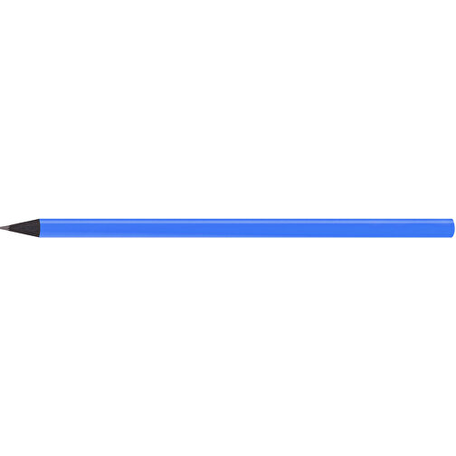 Schwarz Gefärbter Bleistift, Lackiert, Rund , blau, Holz, 17,50cm x 0,70cm x 0,70cm (Länge x Höhe x Breite), Bild 3