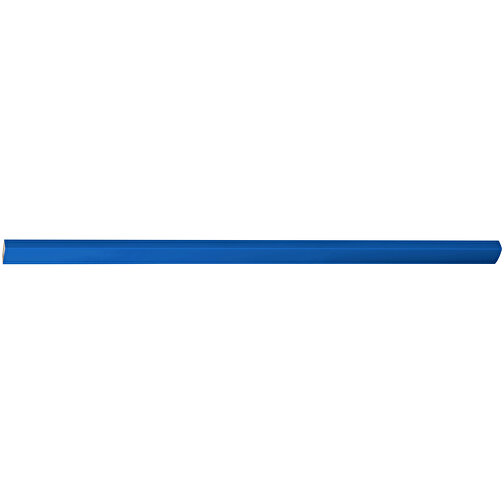 Blei- / Kopiertstift, 24 Cm, Eckig-oval , blau, Holz, 24,00cm x 0,70cm x 1,20cm (Länge x Höhe x Breite), Bild 3