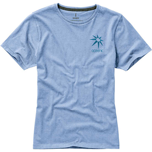 Nanaimo – T-Shirt Für Damen , hellblau, Single jersey Strick 100% BCI Baumwolle, 160 g/m2, M, , Bild 4