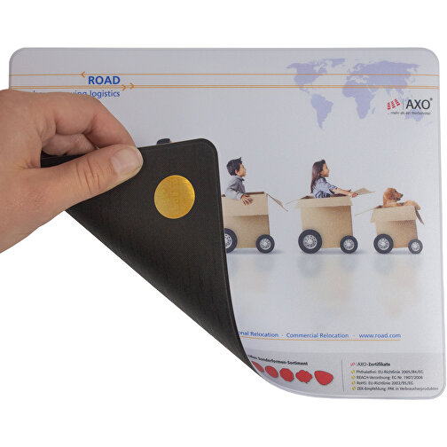 AXOPAD® Mousepad AXOStar 410, 24 x 19,5 cm ovale, 1,75 mm di spessore, Immagine 2
