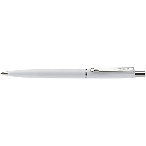 Kugelschreiber 925 DP , weiss, ABS, 13,40cm (Länge), Bild 3