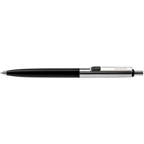 Kugelschreiber Topper , schwarz, Metall, 14,00cm (Länge), Bild 3