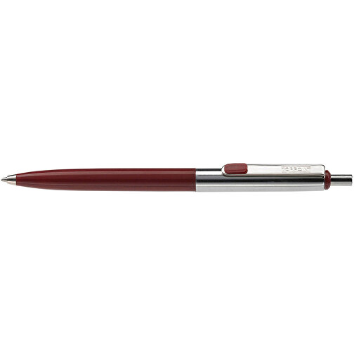 Kugelschreiber Topper , dunkelrot, Metall, 14,00cm (Länge), Bild 3