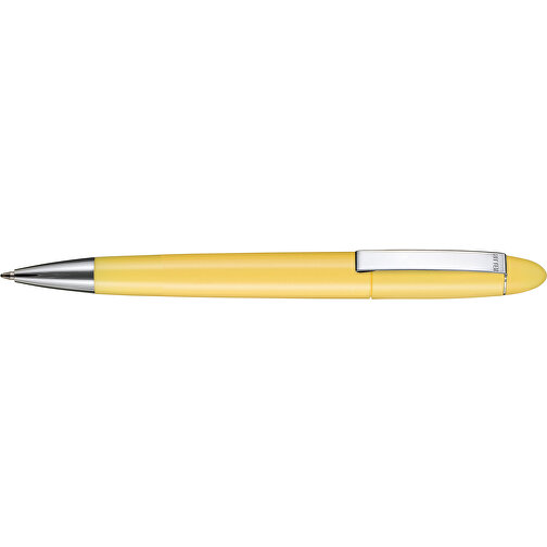 Kugelschreiber HAVANA , Ritter-Pen, mais-gelb, ABS, Metall, 14,30cm (Länge), Bild 3
