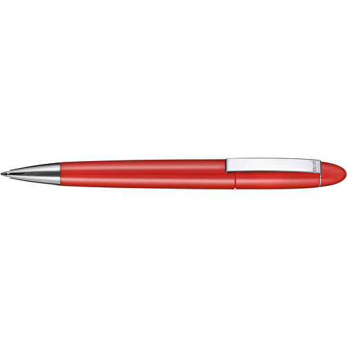 Kugelschreiber HAVANA , Ritter-Pen, signalrot, ABS, Metall, 14,30cm (Länge), Bild 3