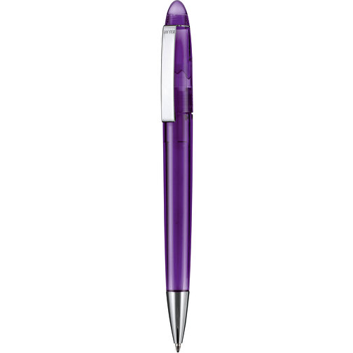 Kugelschreiber HAVANA TRANSPARENT , Ritter-Pen, amethyst, ABS, Metall, 14,30cm (Länge), Bild 1