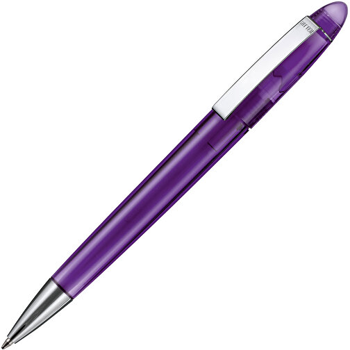 Kugelschreiber HAVANA TRANSPARENT , Ritter-Pen, amethyst, ABS, Metall, 14,30cm (Länge), Bild 2