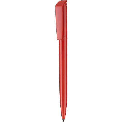 Kugelschreiber FLIP , Ritter-Pen, rot, ABS-Kunststoff, 14,00cm (Länge), Bild 1