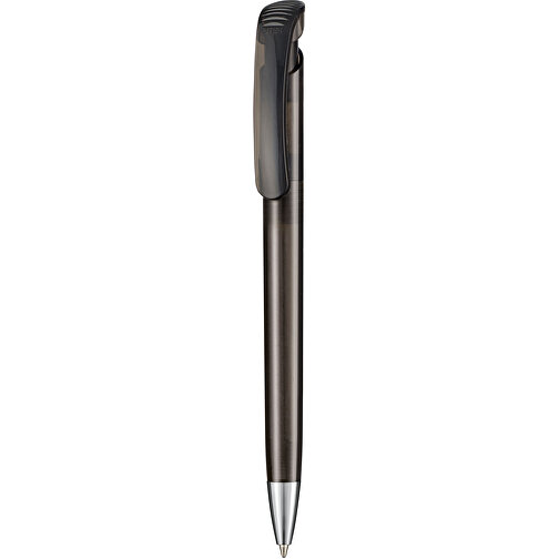 Kugelschreiber BONITA TRANSPARENT , Ritter-Pen, rauch-grau, ABS-Kunststoff, 14,80cm (Länge), Bild 1