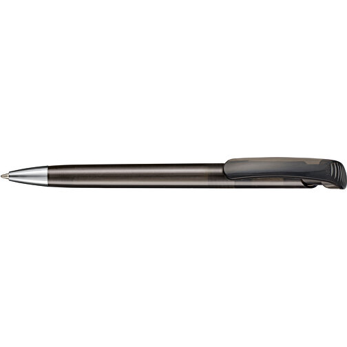 Kugelschreiber BONITA TRANSPARENT , Ritter-Pen, rauch-grau, ABS-Kunststoff, 14,80cm (Länge), Bild 3