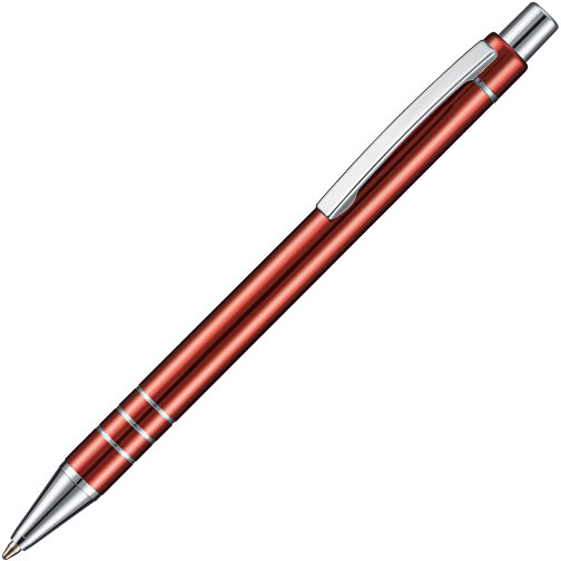 Kugelschreiber GLANCE , Ritter-Pen, rot, Metall, 13,30cm (Länge), Bild 2